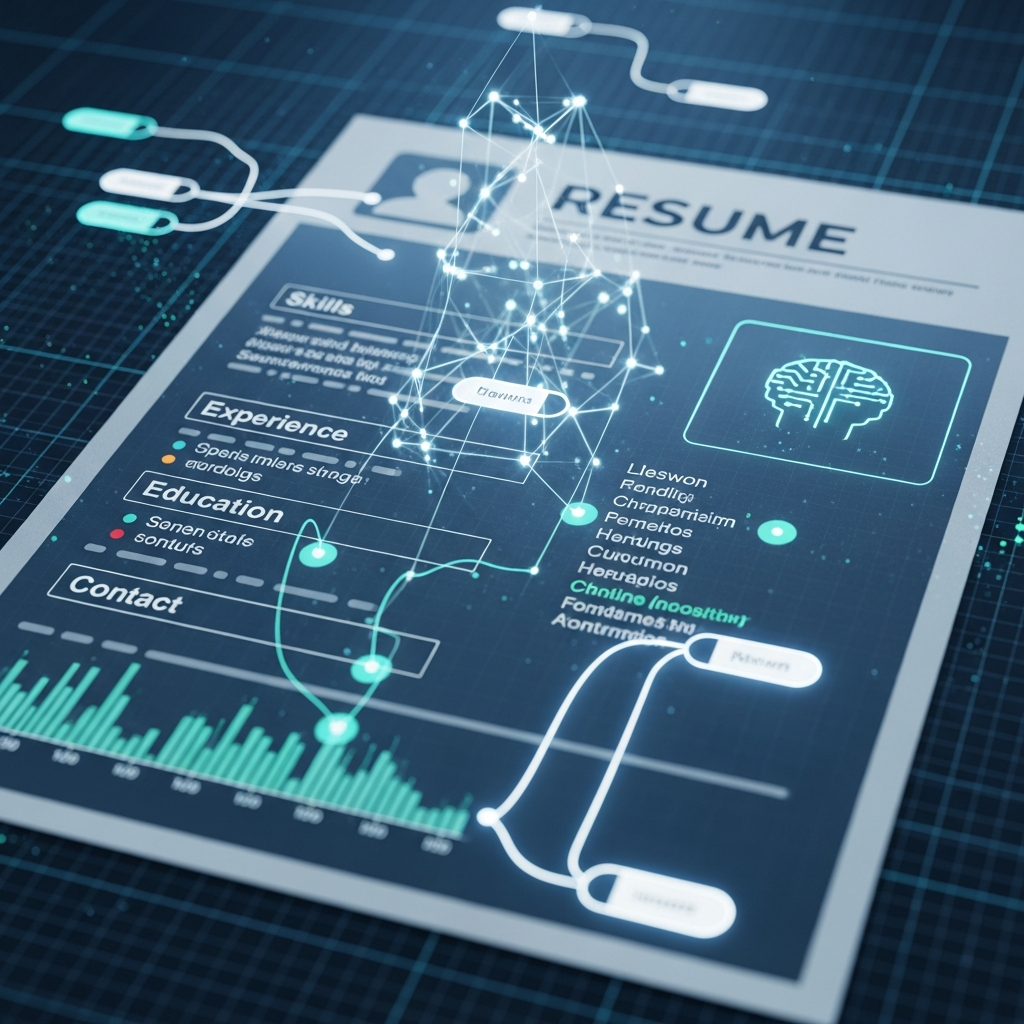 CV numérique analysé par une intelligence artificielle